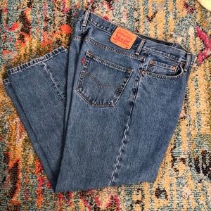 Levi 550 Relaxed Fit Jeans 36x29